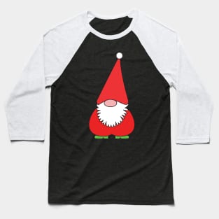 Christmas funny Santa gnome Baseball T-Shirt